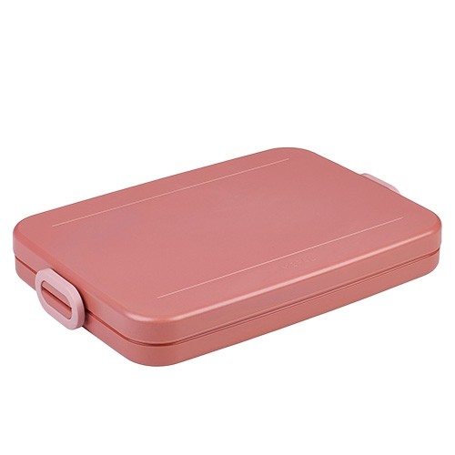 LUNCH BOX TAB FLAT SIZE. 255X170X33MM. VIVID MAUVE - MEPAL