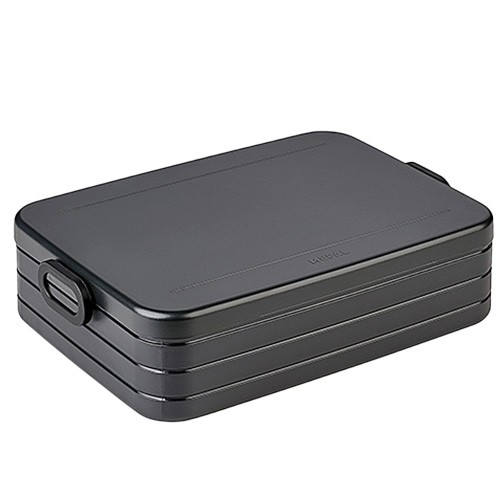Lunchbox tab Large afm. 255x170x65mm. Nordic black - Mepal