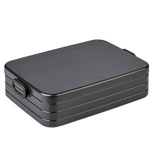 Lunchbox tab Large afm. 255x170x65mm. Nordic black - Mepal