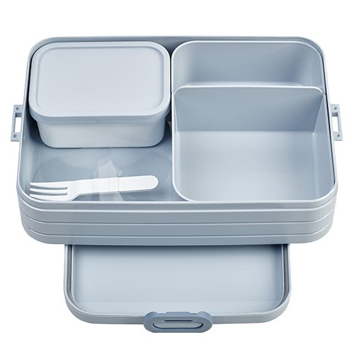LUNCHBOX BENTO TAB GROSSE GRÖSSE. 255X170X65MM. NORDISCHES BLAU - MEPAL