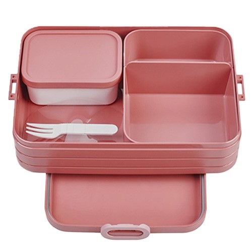 BOÎTE À LUNCH ONGLET BENTO GRANDE TAILLE. 255X170X65MM. MAUVE VIF - MEPAL
