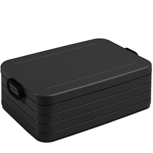 Onglet pour boîte à déjeuner, très grande taille. 255X170X81MM. NOIR NORDIQUE - MEPAL