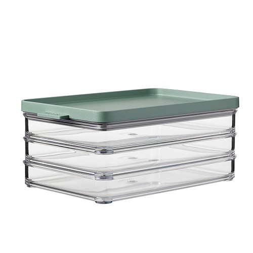 BOÎTE À VIANDE OMNIA SET 3 PIÈCES SAUGE NORDIQUE - MEPAL