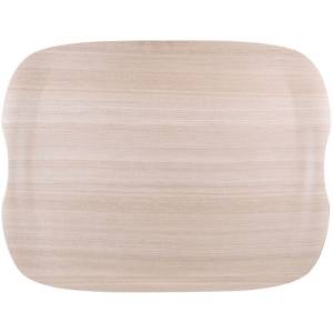 ANTI-SLIP TRAY DIM. 43X33CM. LIGHT WOOD CRAFT TRAY ROLTEX