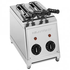 TOASTI-GERÄT 2/SLOTS 230V/1300W FARBE EDELSTAHL MILANTOAST