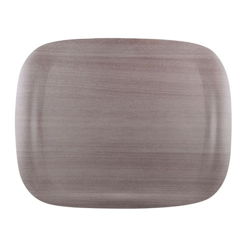 TRAY SIZE 46X36CM. GRAY WOOD CRAFT TRAY ROLTEX