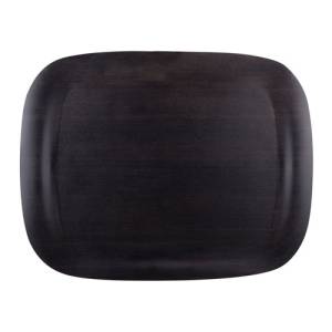 TRAY SIZE 46X36CM. DARK WOOD CRAFT TRAY ROLTEX