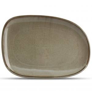 Plat bord afm. 33x23cm. grey Ceres F2D