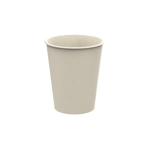 TASSE À BOIRE CIRCULCUP 280ML. BOITE POLYPROPYLÈNE BEIGE DE 320 PIÈCES