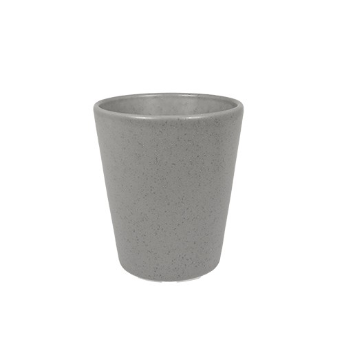 BECHER SAND INHALT. 23,5CL. KONISCHE FARBE GRAU NOVA
