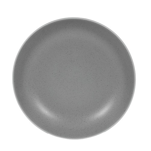 PASTA-TELLER SAND DURCHM. 22,5 cm. FARBE GRAU NOVA