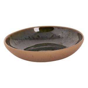 Schaal laag diam. 16cm. groen Wisteria Stoneware Palmer