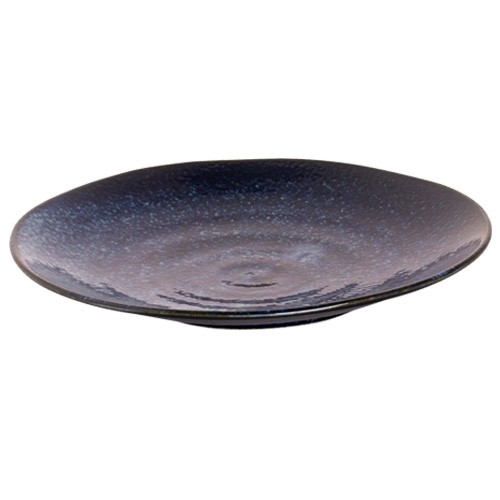 Bord diam. 25,5cm. blauw Kiryu Palmer