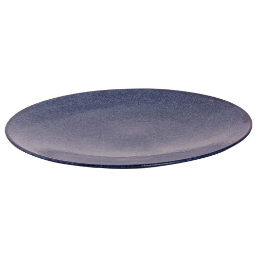 Bord diam. 27,5cm. blauw kirya Palmer