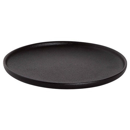 Bord diam. 26cm. Universe zwart Maastricht Porselein