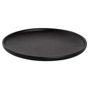 Bord diam. 26cm. Universe zwart Maastricht Porselein