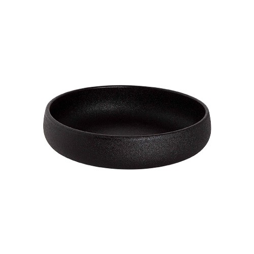 Schaal diam. 11,5cm. Universe zwart Maastricht Porselein
