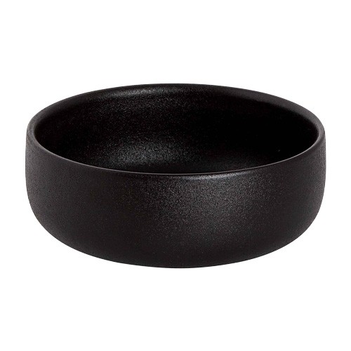 Schaal diam. 14cm. Universe zwart Maastricht Porselein