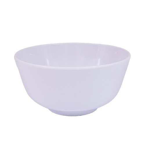Bowl diam. 10cm. wit melamine