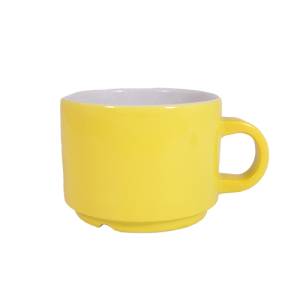 Koffiekop inh. 16cl. Ocean kleur geel Nova