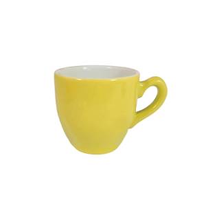 Espressokop inh. 8cl. Pisa kleur geel Nova