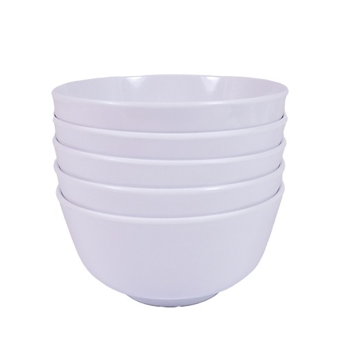 Bowl diam. 10cm. wit melamine