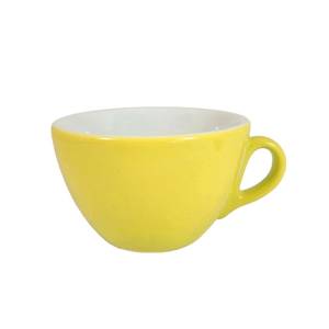 CAPPUCCINO CUP/SOUP CUP SIZE. 28CL. ROMA COLOR YELLOW NOVA