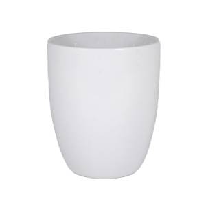 Koffiebeker z/oor 25cl bern wit