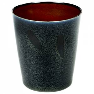 Beker inh. 34cl. Conisch kleur dark blue / rust terres de reves Serax