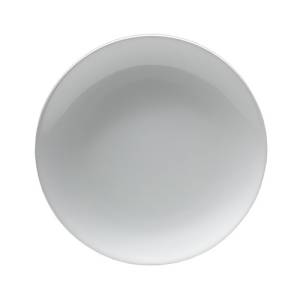 Coupebord diam. 21cm. wit