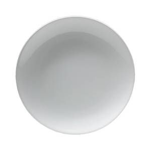 Coupebord diam. 23cm. wit