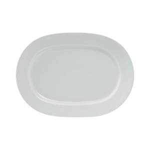 SKALA OVAL ABM. 23X16CM. OZEANFARBE WEISS NOVA