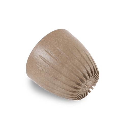 TÊTE MOYEN CONTENU 200ML. TASSE À CAFÉ BEIGE