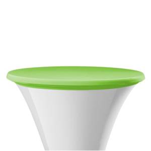 TOPCOVER HOSPITALITÉ STRETCH DIAM. 85CM. POMME VERTE