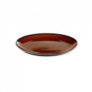 Bord s diam. 13 cm. kleur rust terres de reves Serax