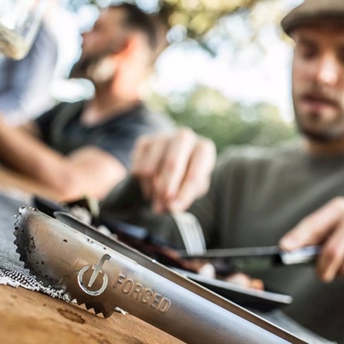 Grijptangen set a 4 stuks rvs Churrasco Forged