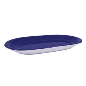 Schaal ovaal 23cm. Ocean kleur Kobalt blauw Nova