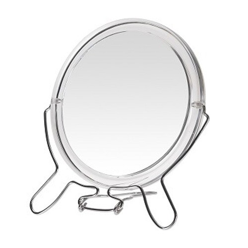 RASIERSPIEGEL DURCHM. 15CM. CHROM
