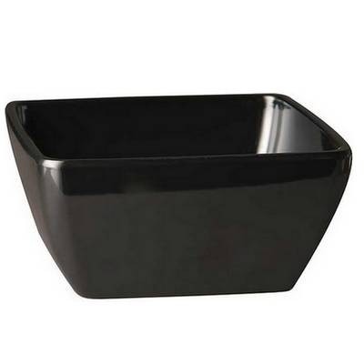 SCALE SQUARE DIM. 25X25CM. MELAMINE COLOR BLACK GLOBAL