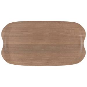 TRAY SIZE 42X22CM. WARM WOOD CRAFT TRAY WAVE ROLTEX