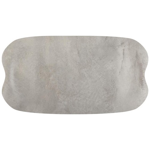 Dienblad afm. 42x22cm. beton Craft Tray Wave Roltex