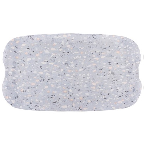 Tablettgröße 42 x 22 cm. Terrazzo-Basteltablett Welle Roltex