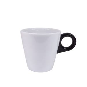 Koffiekop inh. 14cl. color me! kleur zwart Nova