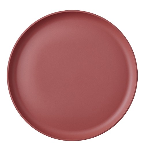 PLATE FLAT SILUETA DIAM. 26CM. VIVID MAUVE MEPAL