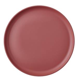PLATE FLAT SILUETA DIAM. 26CM. VIVID MAUVE MEPAL