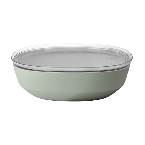 SERVING PLATE W/COVER SILUETA DIAM. 30.1CM. INH. 4L. NORDIC SAGE MEPAL