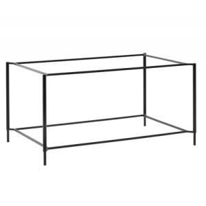 Buffetverhoging 1/1gn. afm. 57x37cm. zwart metaal Valo