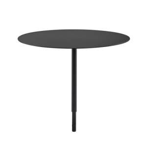 PLATTFORM ZUM ERHÖHEN DES BUFFETS DURCHM. 25CM. HG T. 20,5 cm. SCHWARZES METALL VALO