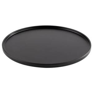 Onderzetter voor drankdispenser diam. 19cm. zwart melamine