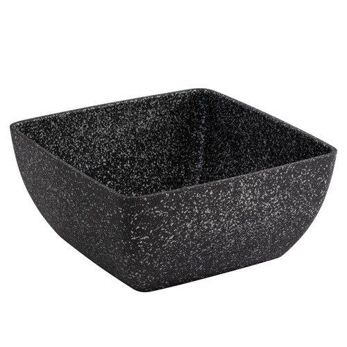BUFFETSCHAAL AFM. 19X19CM. HGT. 9CM. GRIJS ALUMINIUM FROSTFIRE